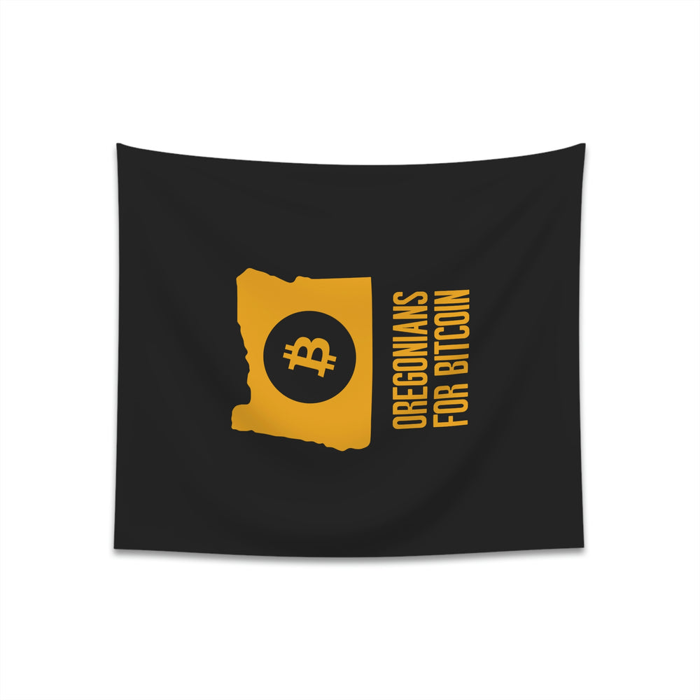 Oregonians for Bitcoin | Wall Tapestry