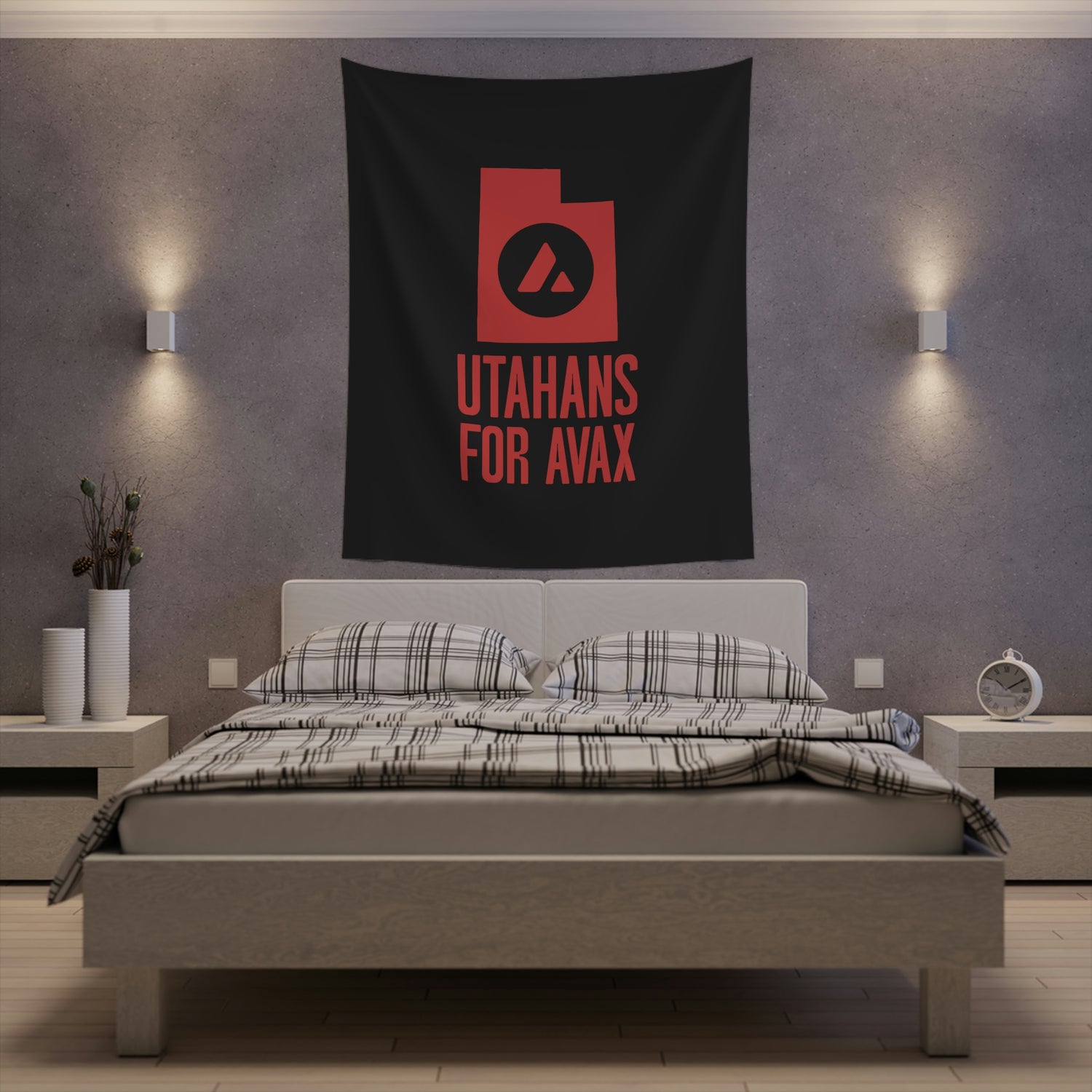 Utahans for Avax | Wall Tapestry