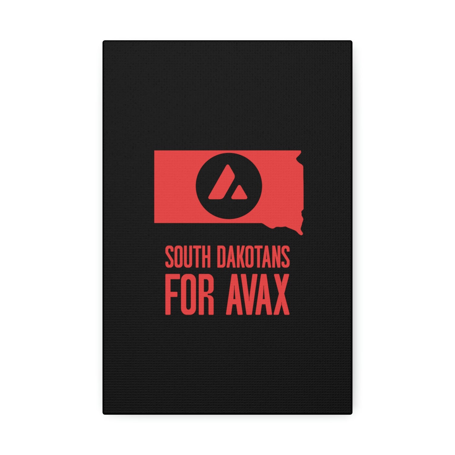 South Dakotans for Avax | Wall Canvas