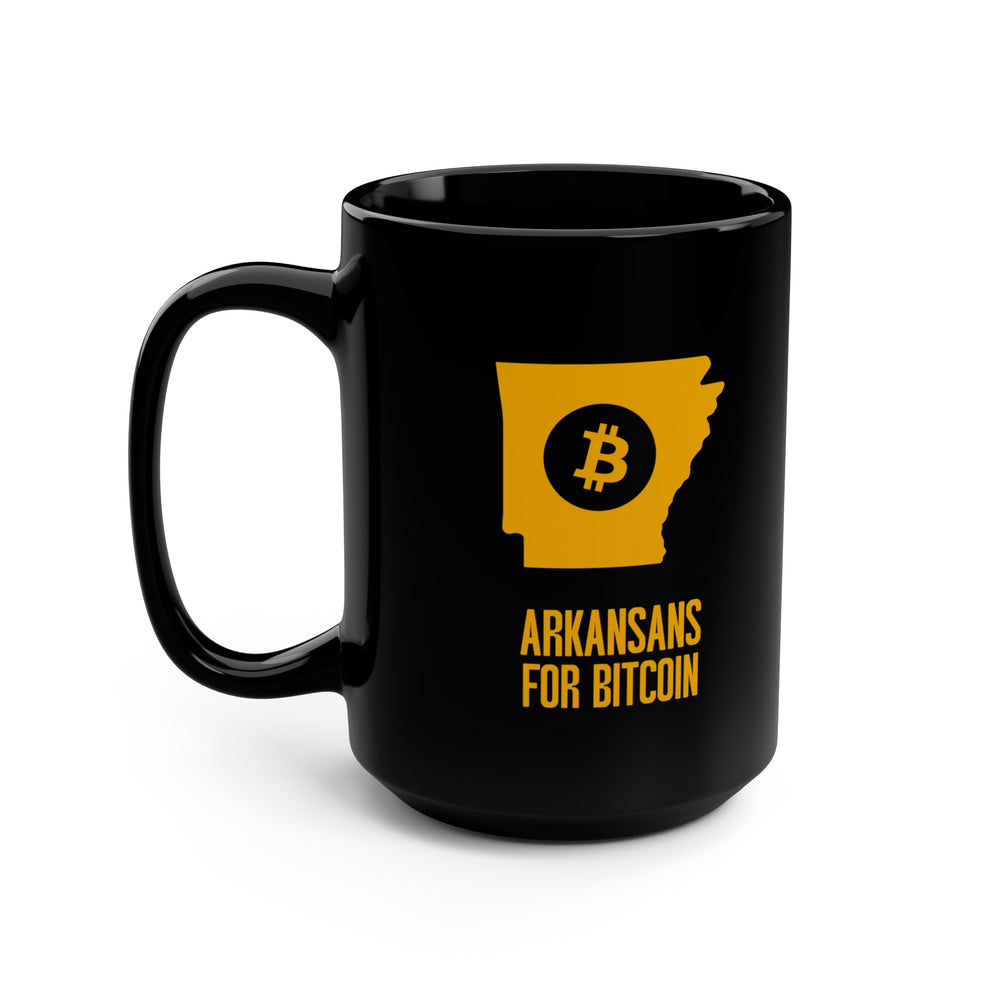 Arkansans for Bitcoin | Black Mug