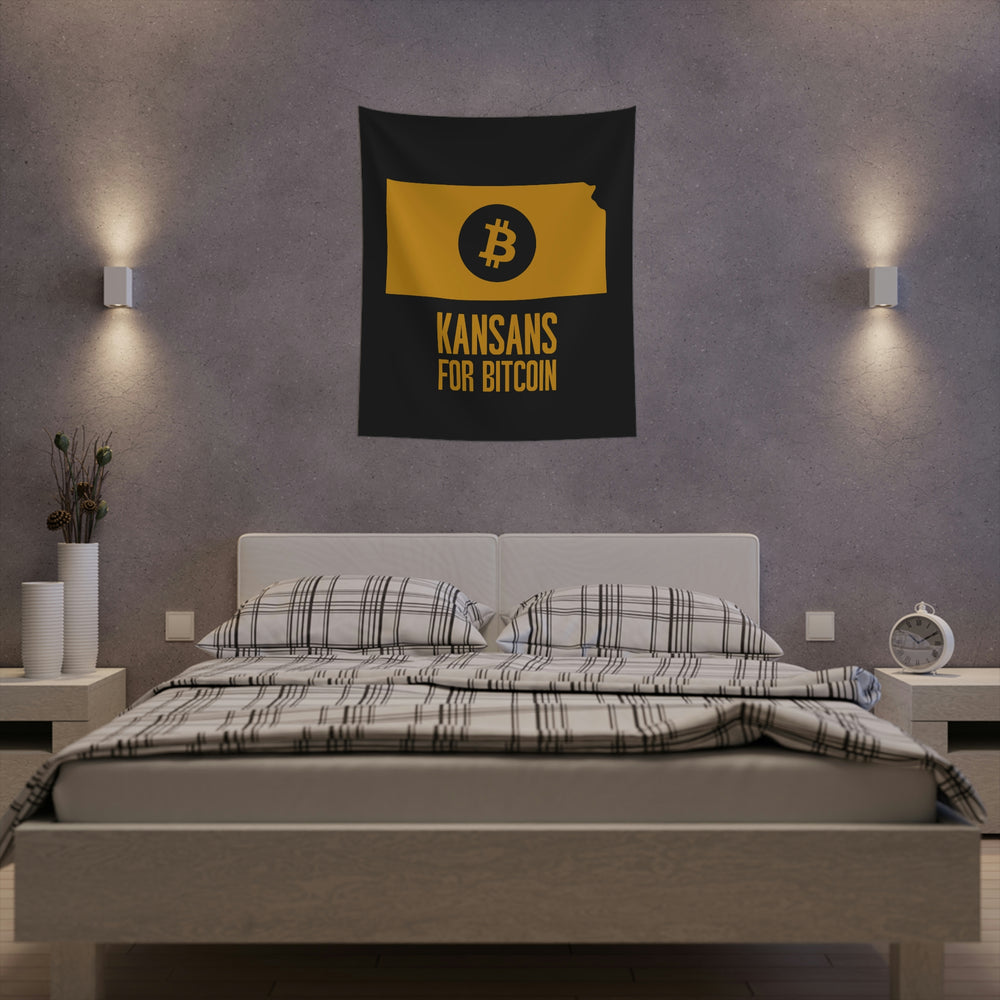 Kansans for Bitcoin | Wall Tapestry