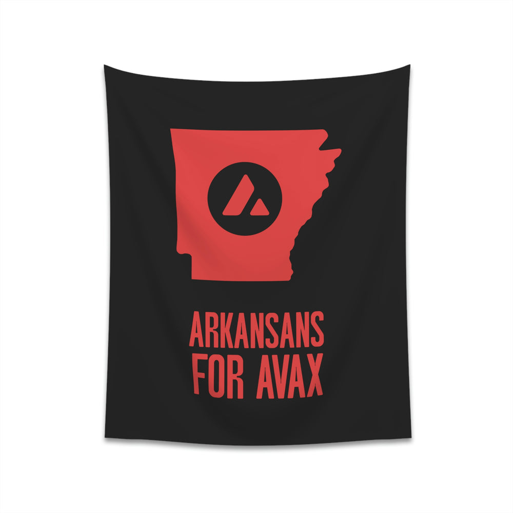 Arkansans for Avax | Wall Tapestry