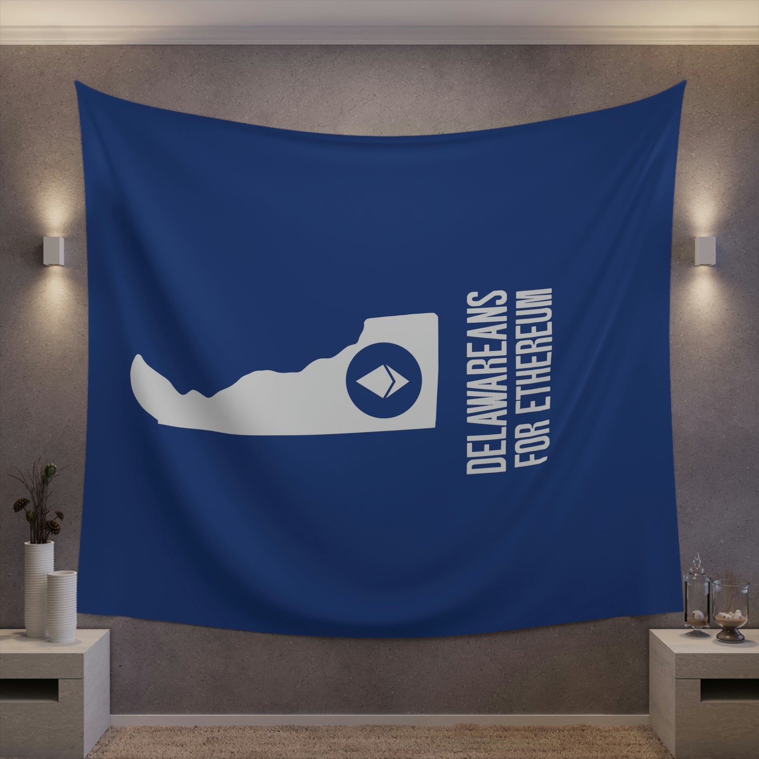 Delawareans for Ethereum | Wall Tapestry