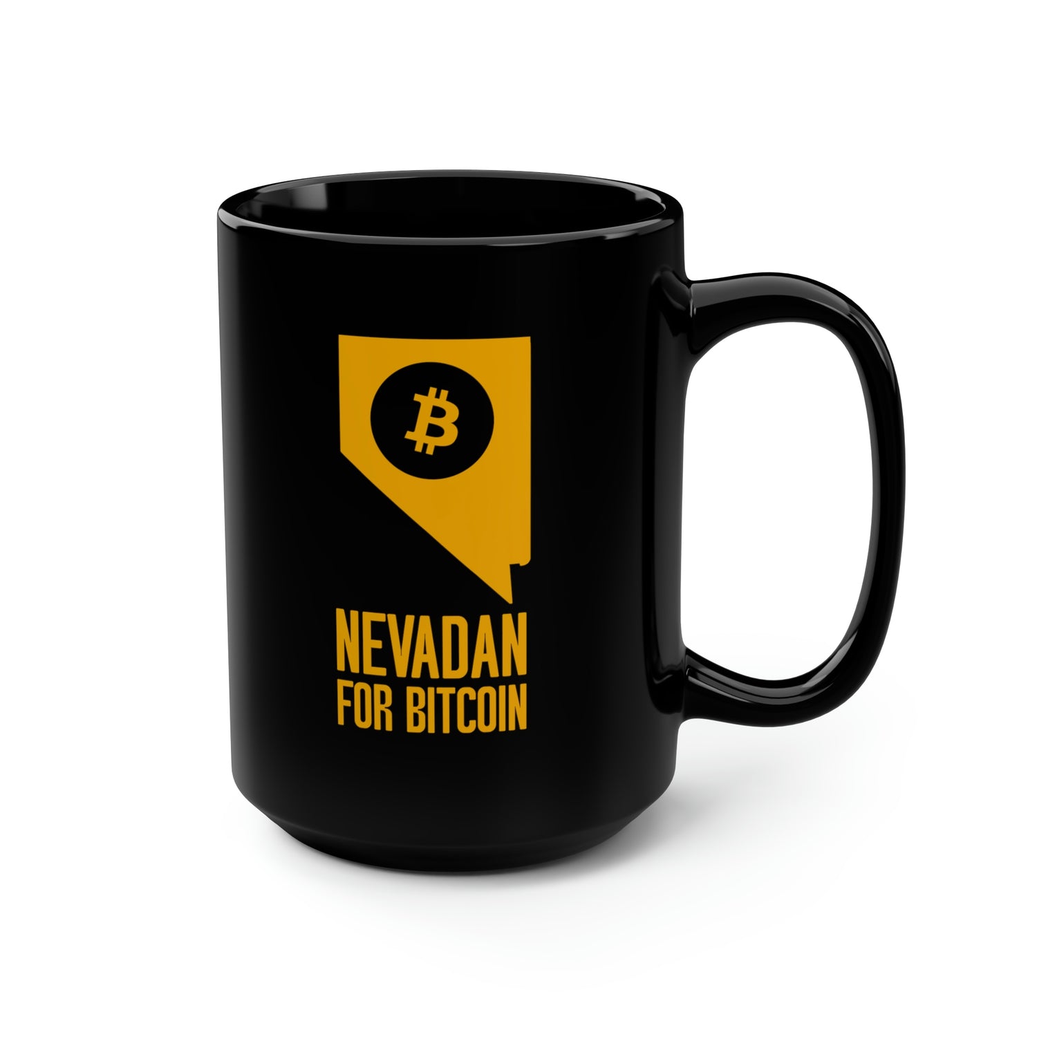 Nevadans for Bitcoin | Black Mug