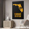 Floridians for Bitcoin | Wall Canvas