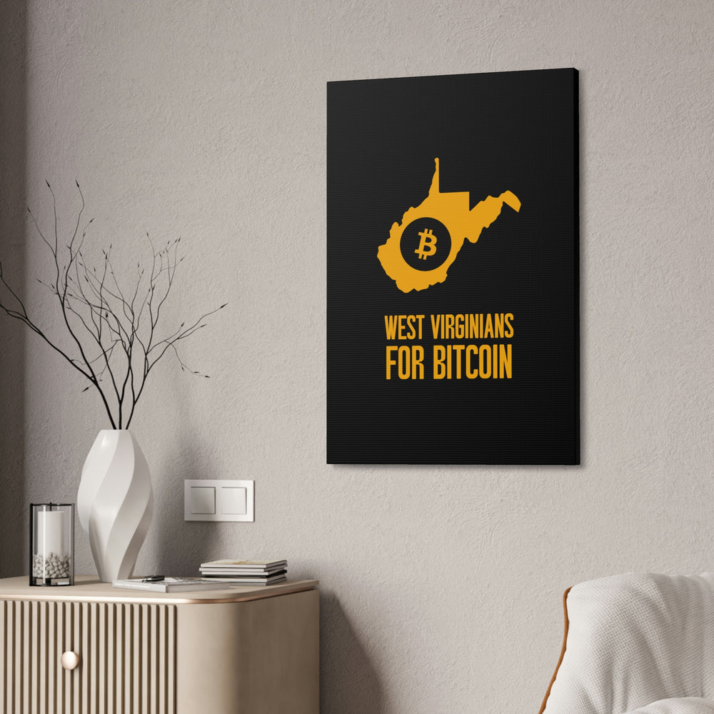 West Virginians for Bitcoin | Wall Canvas