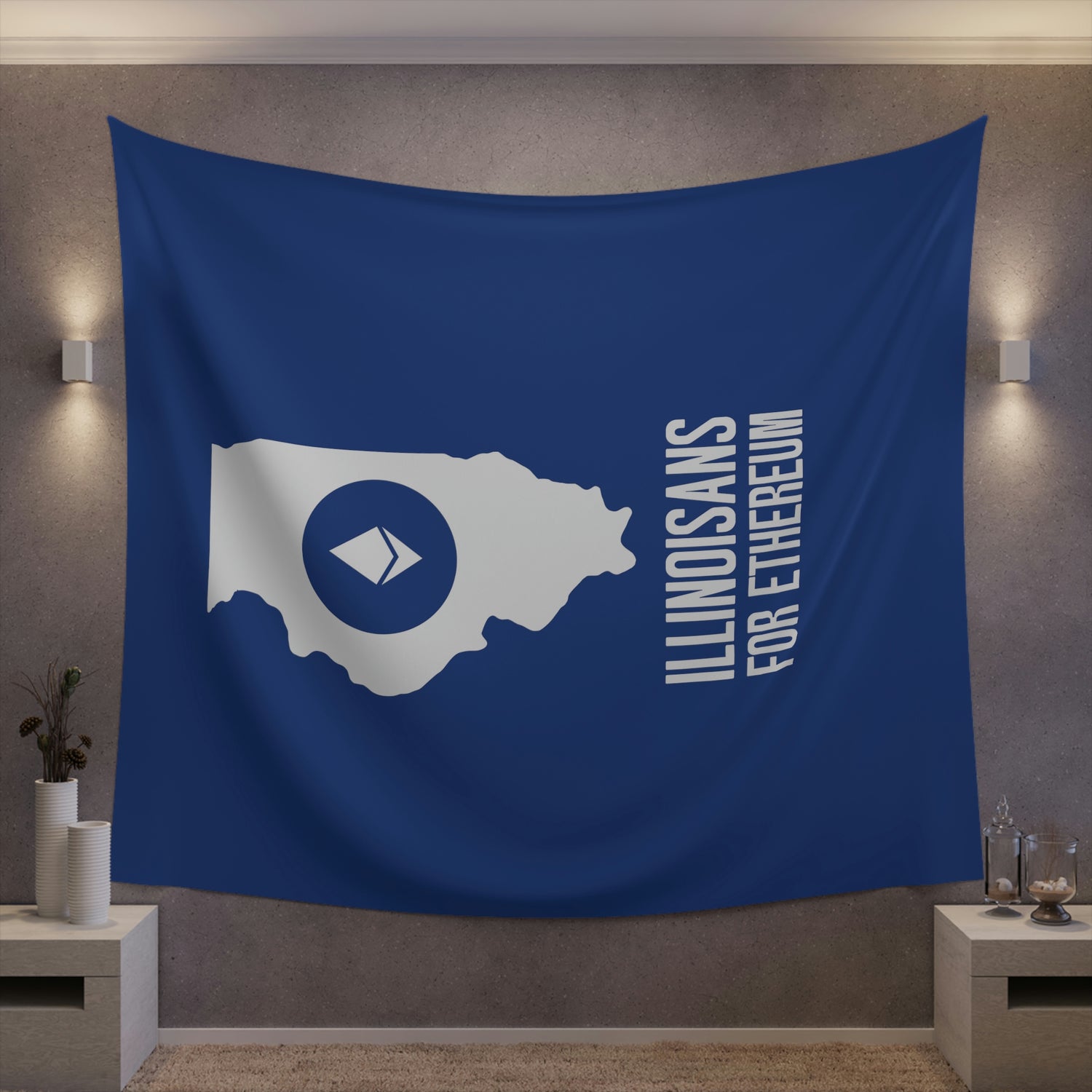 Illinoisans for Ethereum | Wall Tapestry