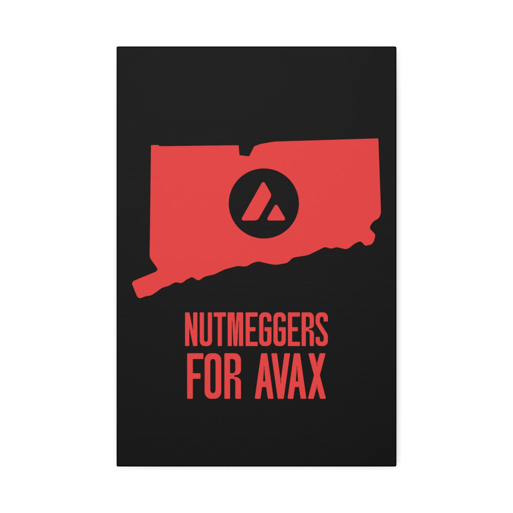 Nutmeggers for Avax | Wall Canvas