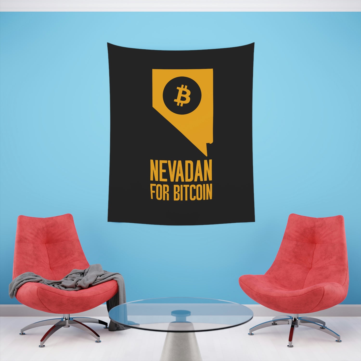 Nevadans for Bitcoin | Wall Tapestry