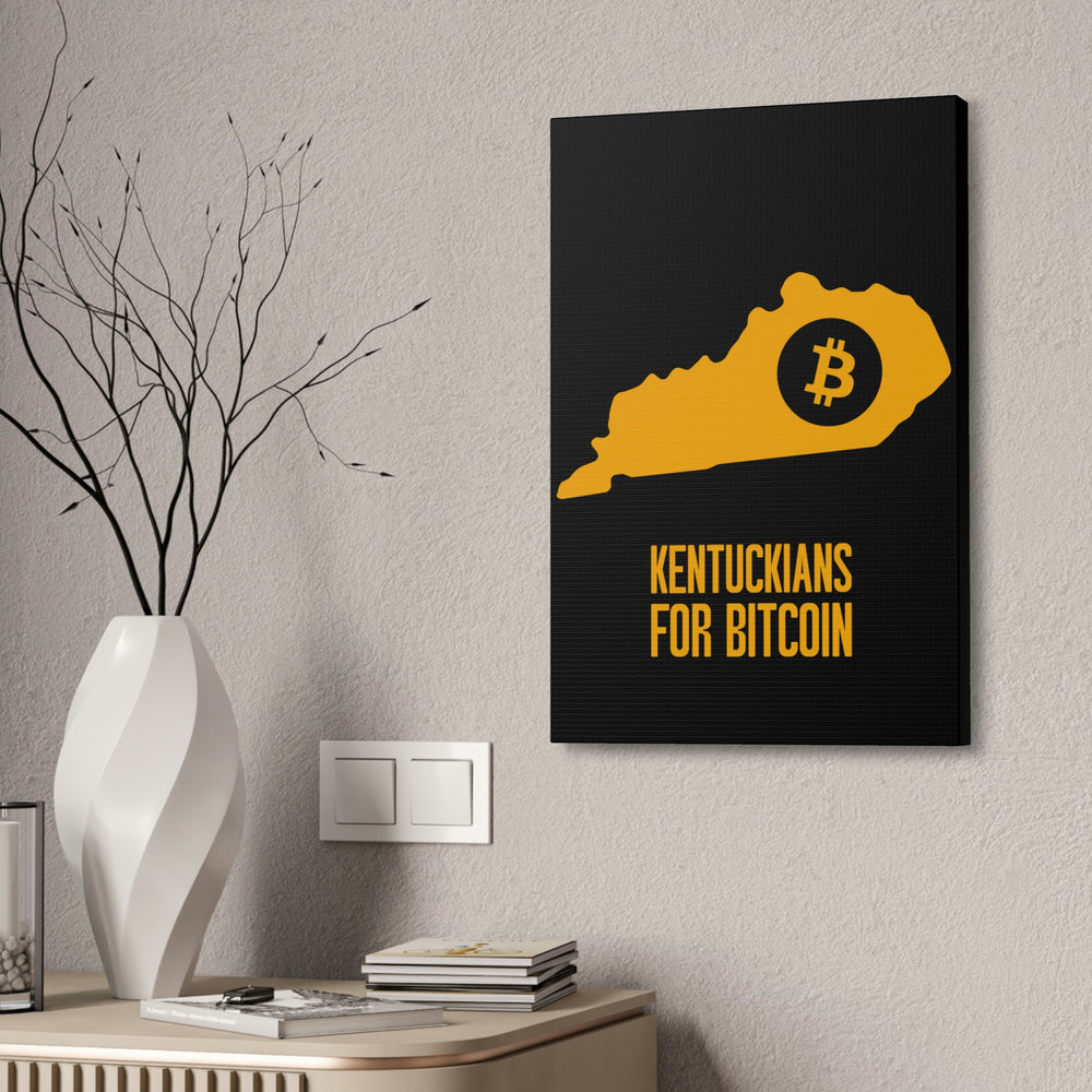 Kentuckians for Bitcoin | Wall Canvas