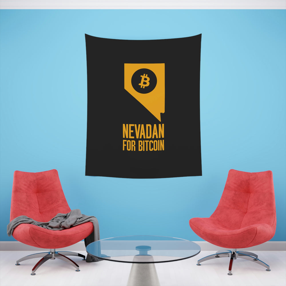 Nevadan for Bitcoin | Wall Tapestry