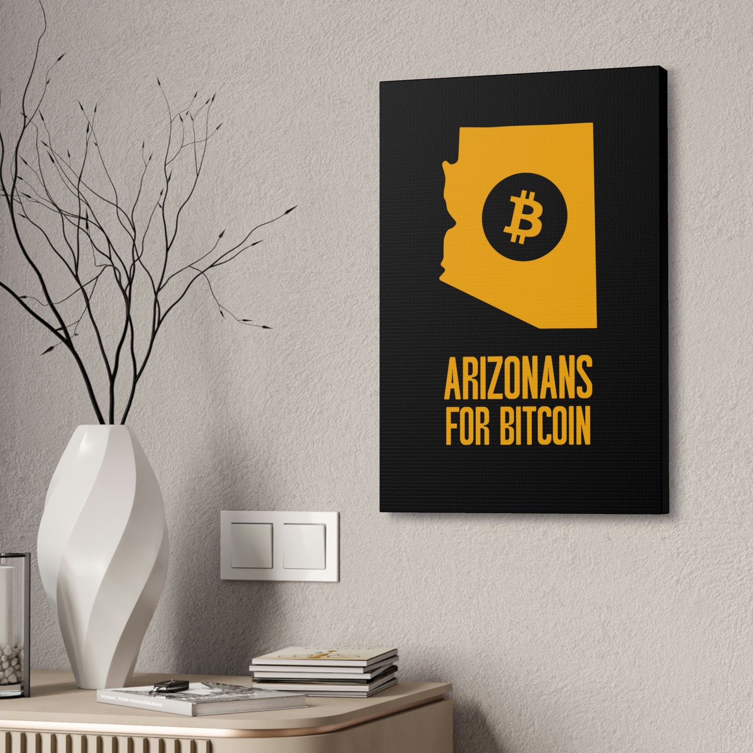 Arizonans for Bitcoin | Wall Canvas