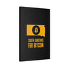 South Dakotans for Bitcoin | Wall Canvas