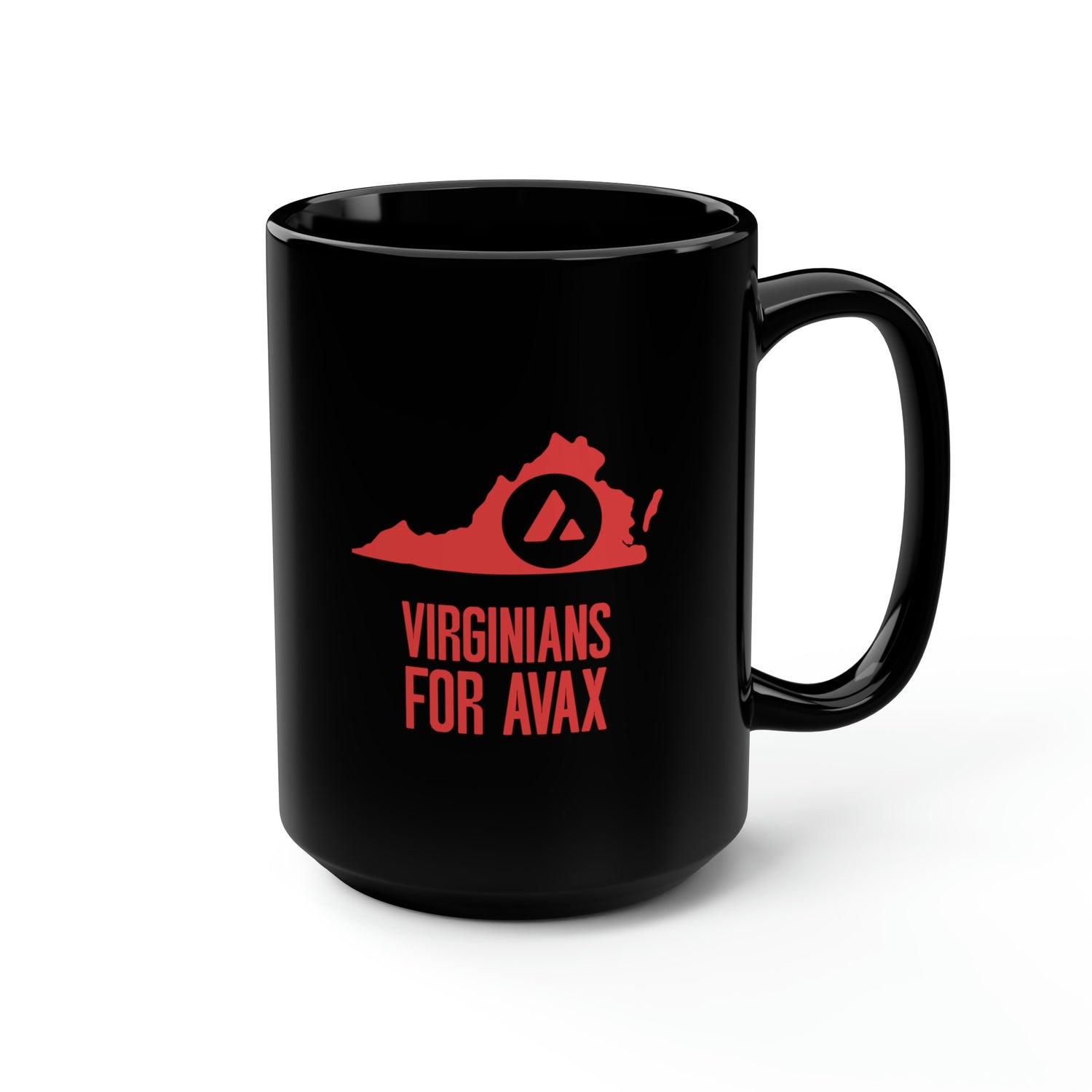 Virginians for Avax | Black Mug