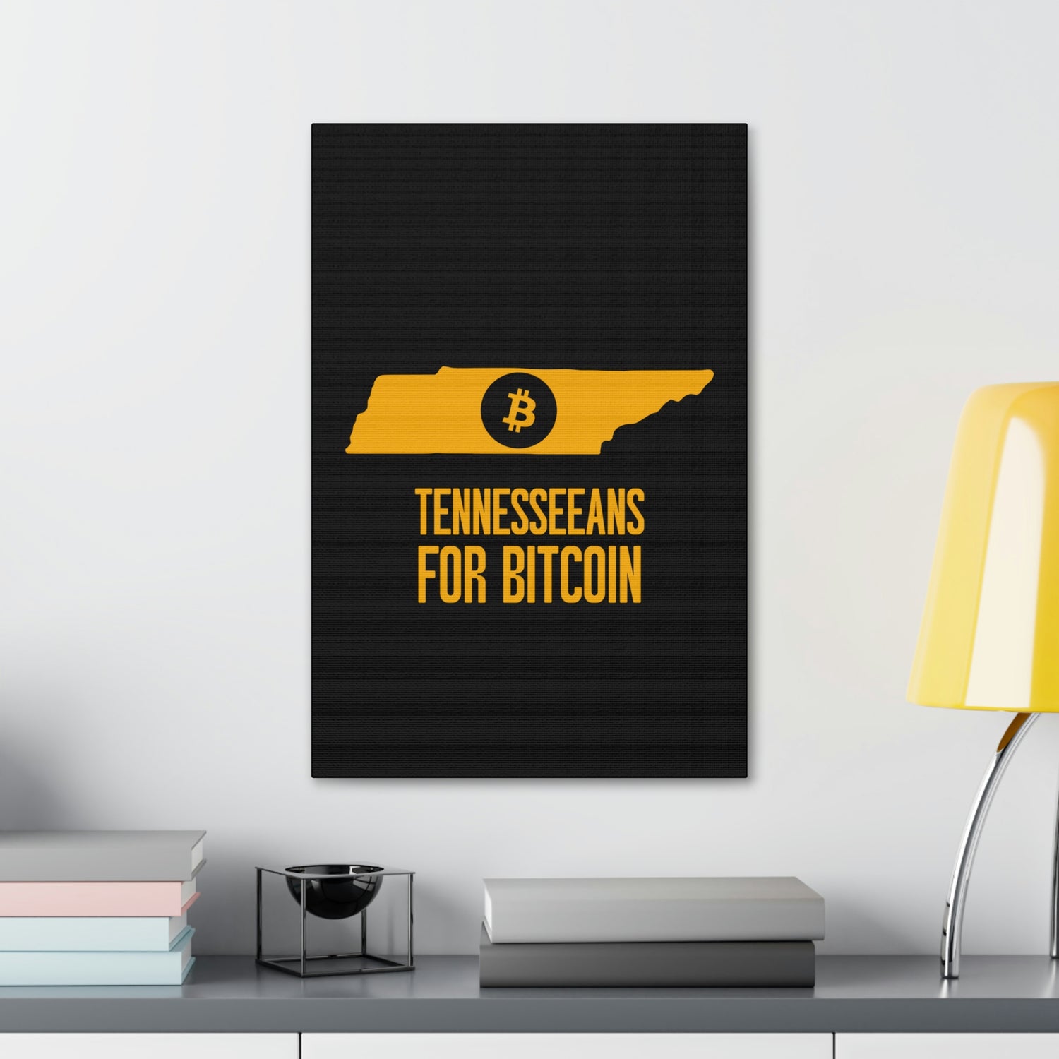 Tennesseeans for Bitcoin | Wall Canvas