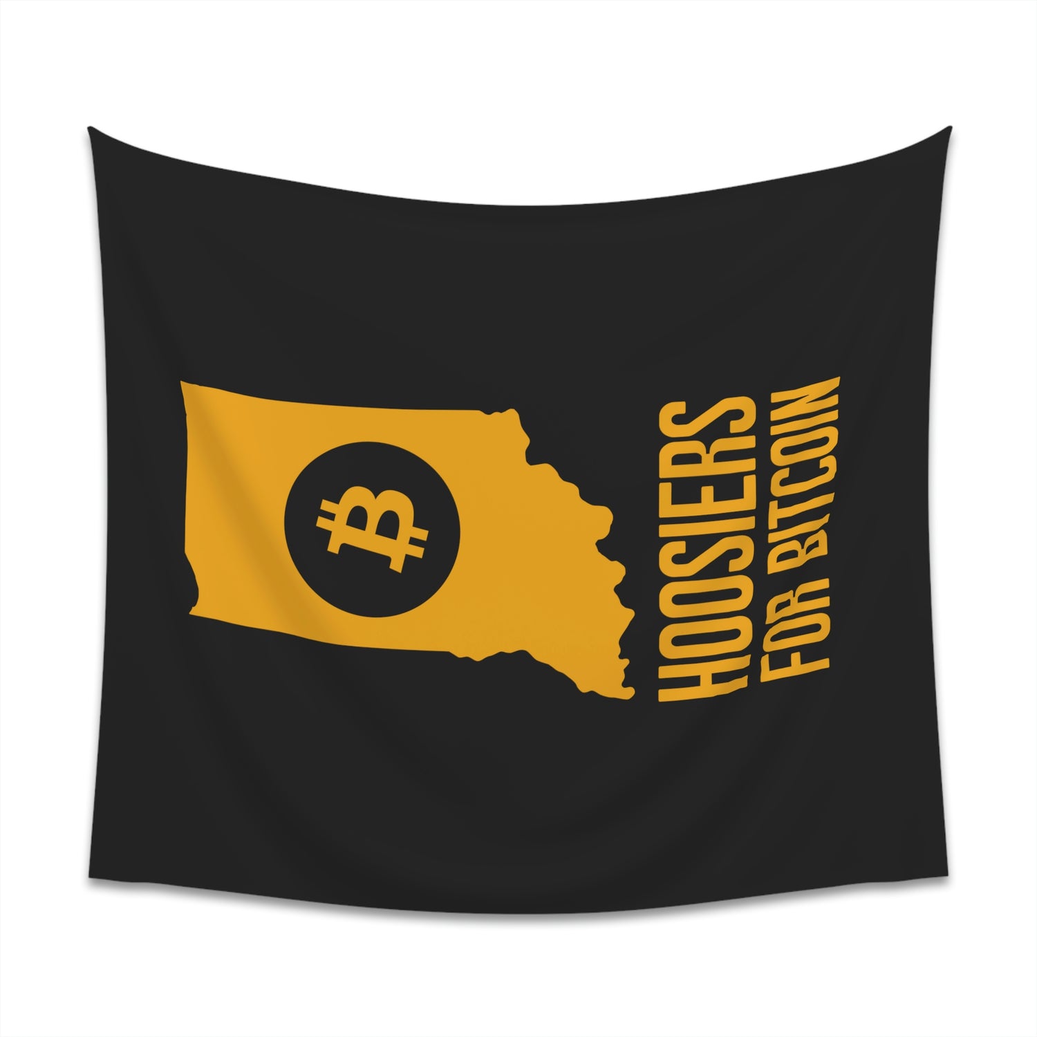 Hoosiers for Bitcoin | Wall Tapestry