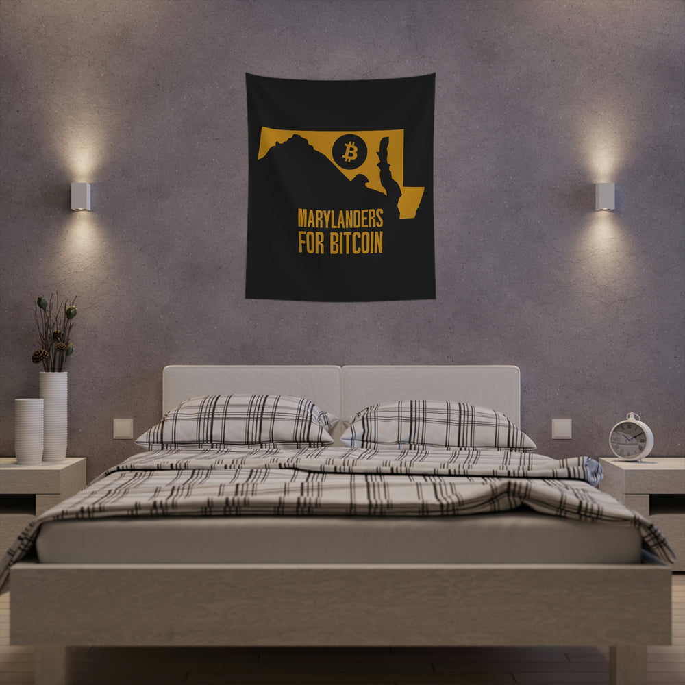 Marylanders for Bitcoin | Wall Tapestry