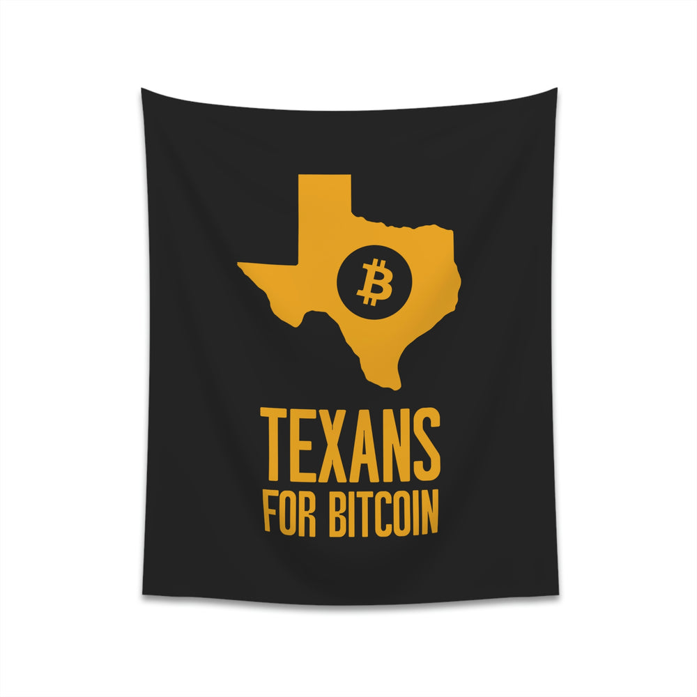 Texans for Bitcoin | Wall Tapestry