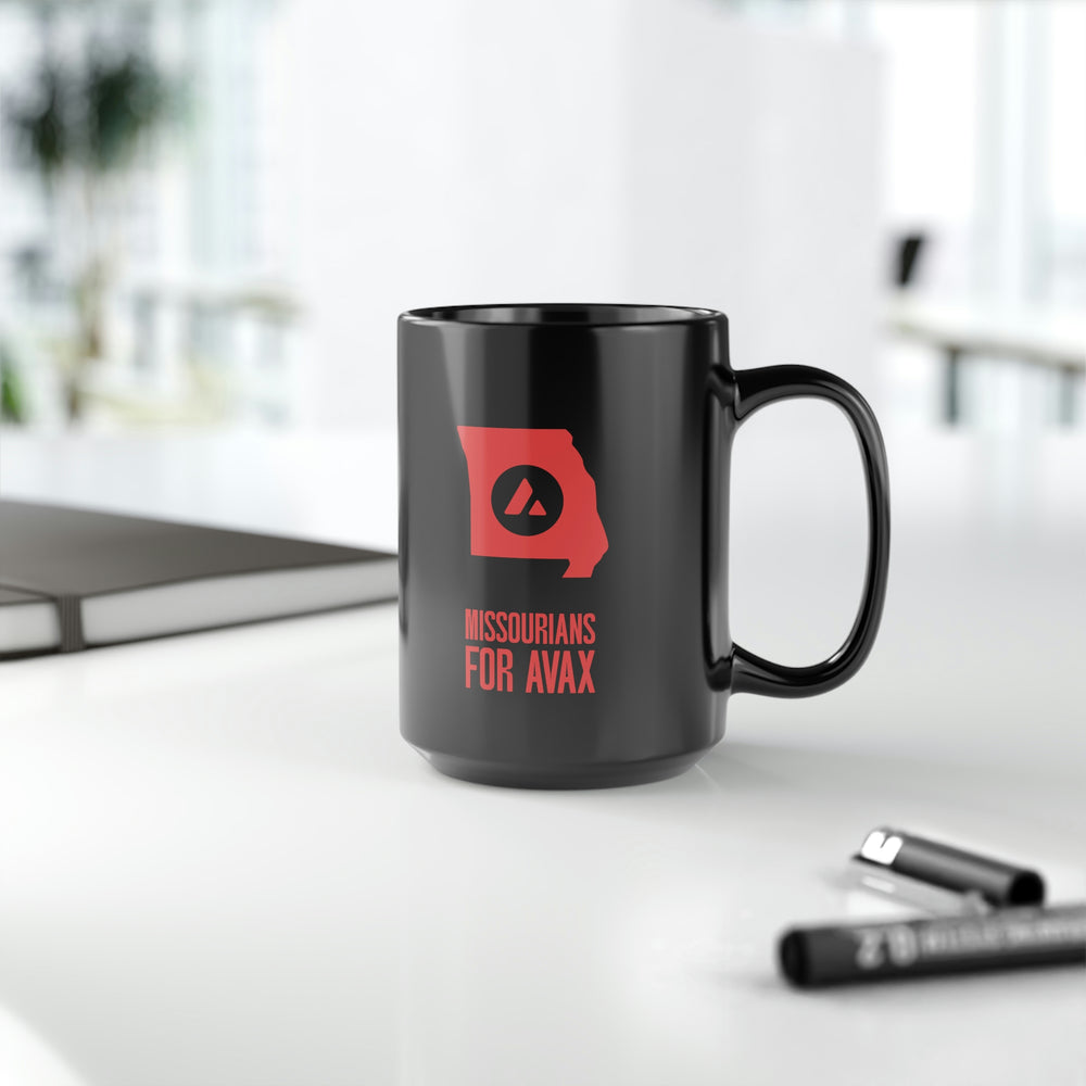 Missourians for Avax | Black Mug