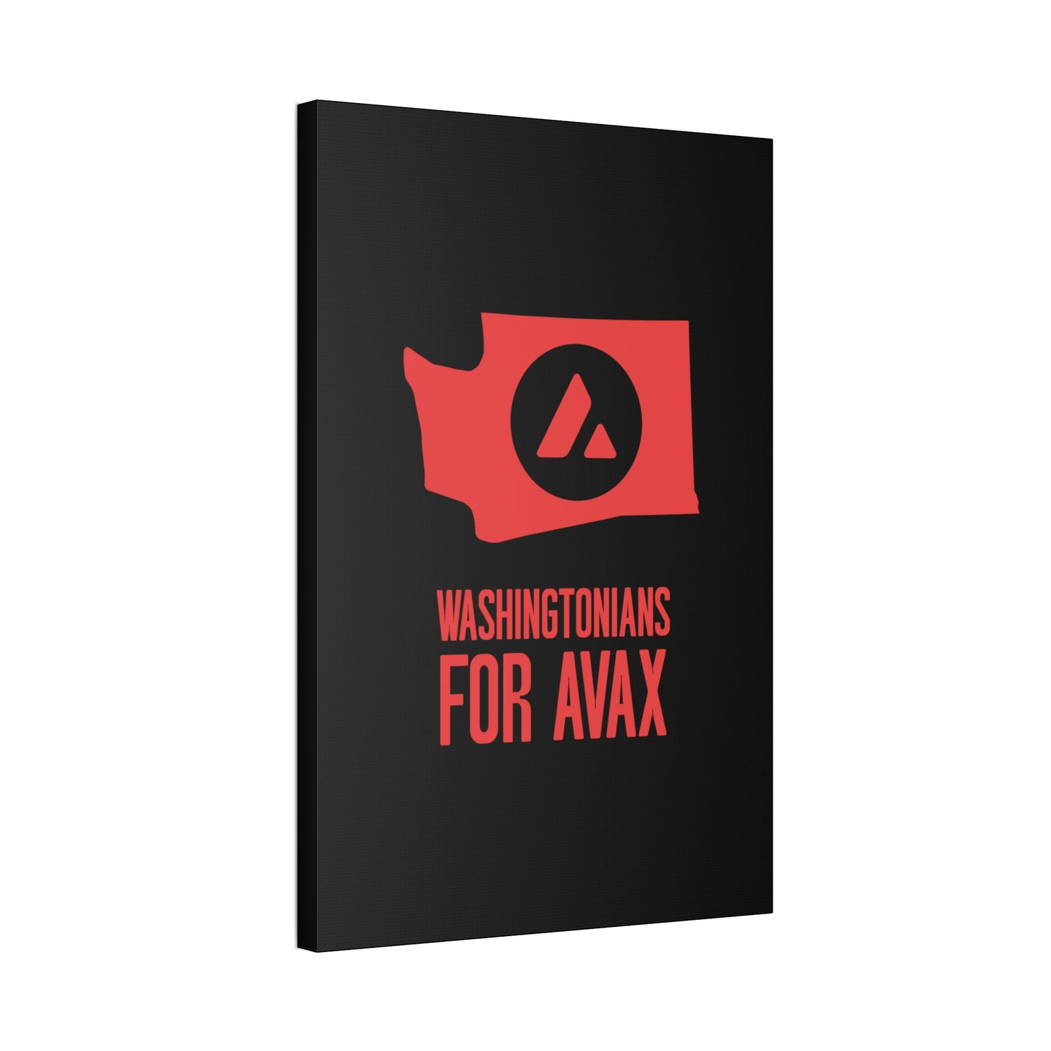 Washingtonians State for Avax | Wall Canvas