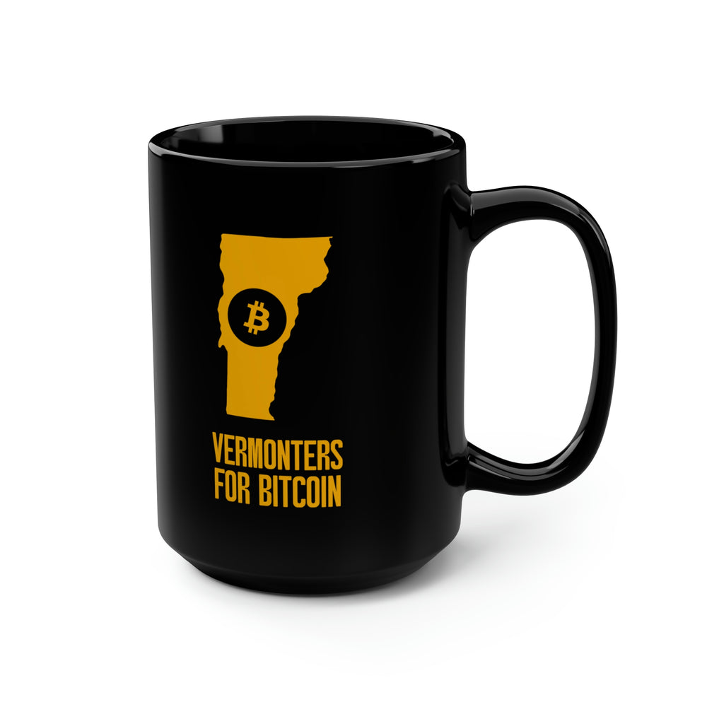 Vermonters for Bitcoin | Black Mug