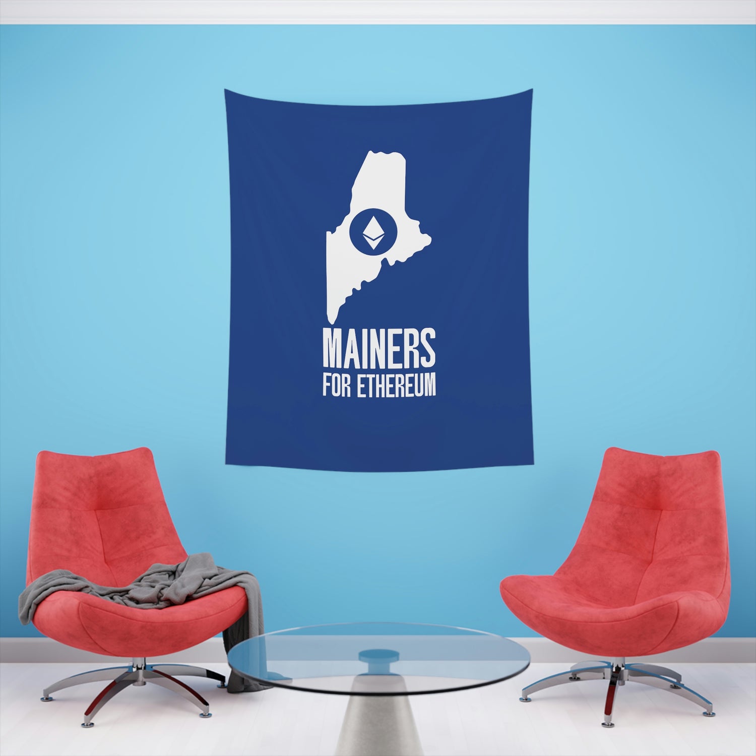 Mainers for Ethereum | Wall Tapestry