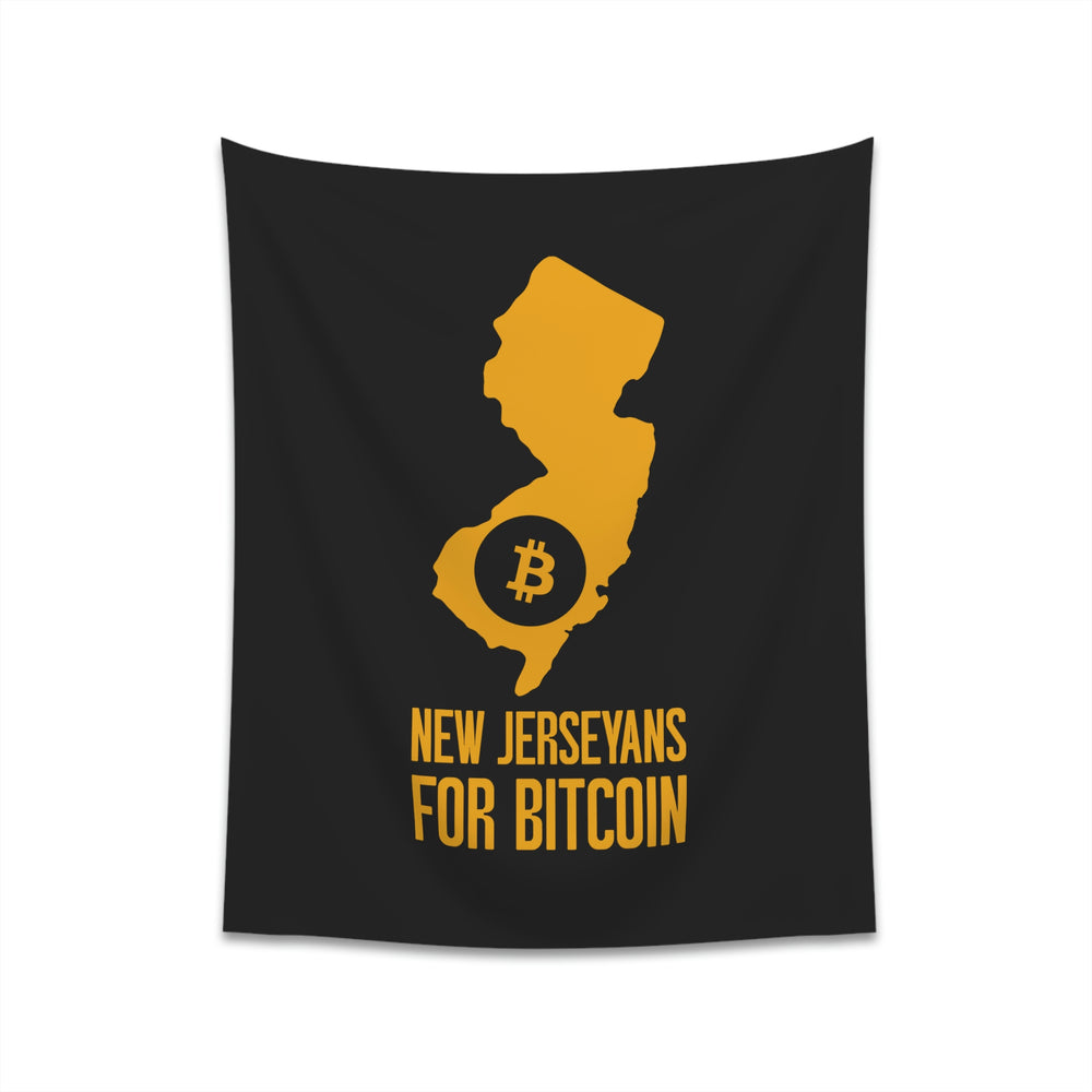 New Jerseyans for Bitcoin | Wall Tapestry