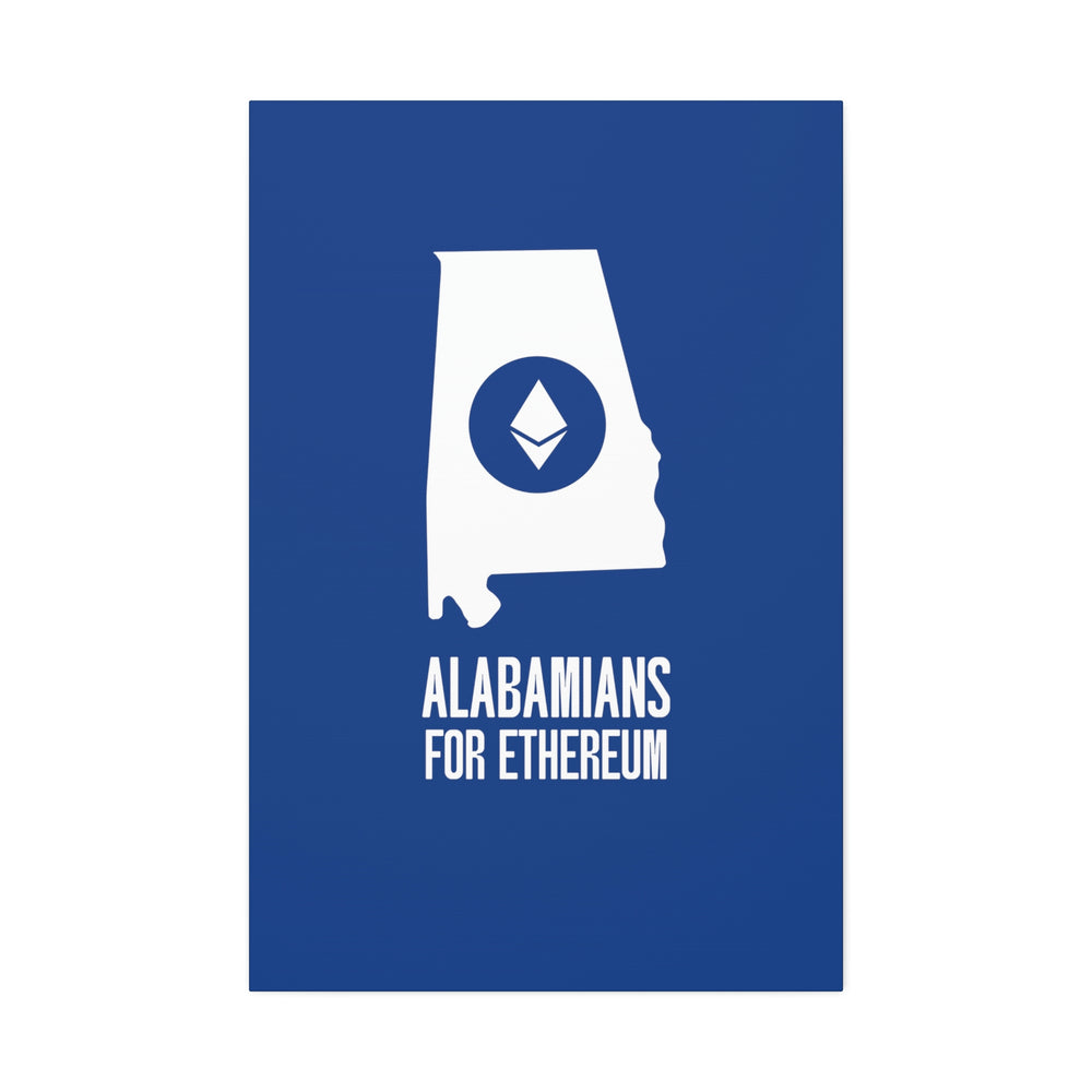 Alabamians for Ethereum | Wall Canvas