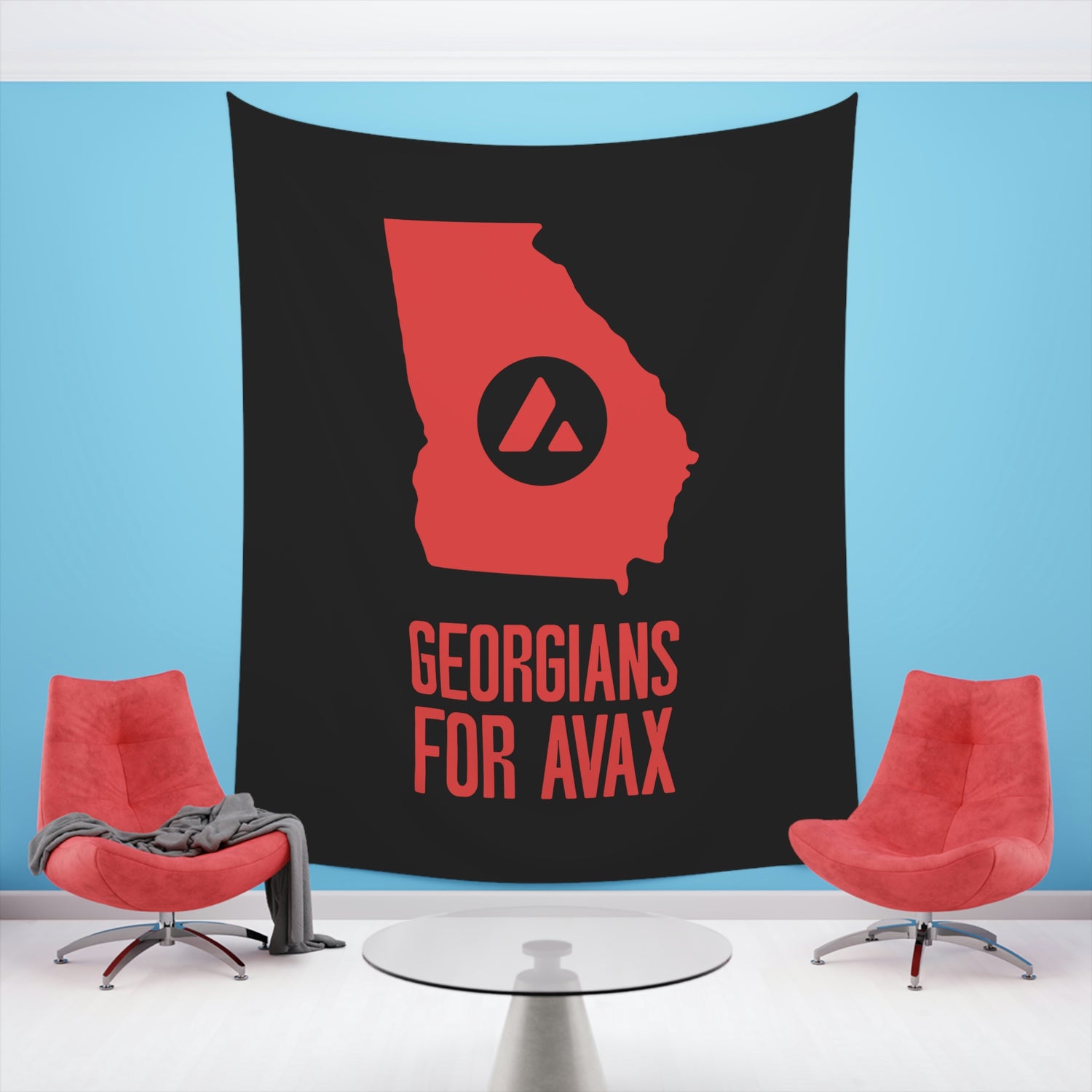 Georgians for Avax | Wall Tapestry