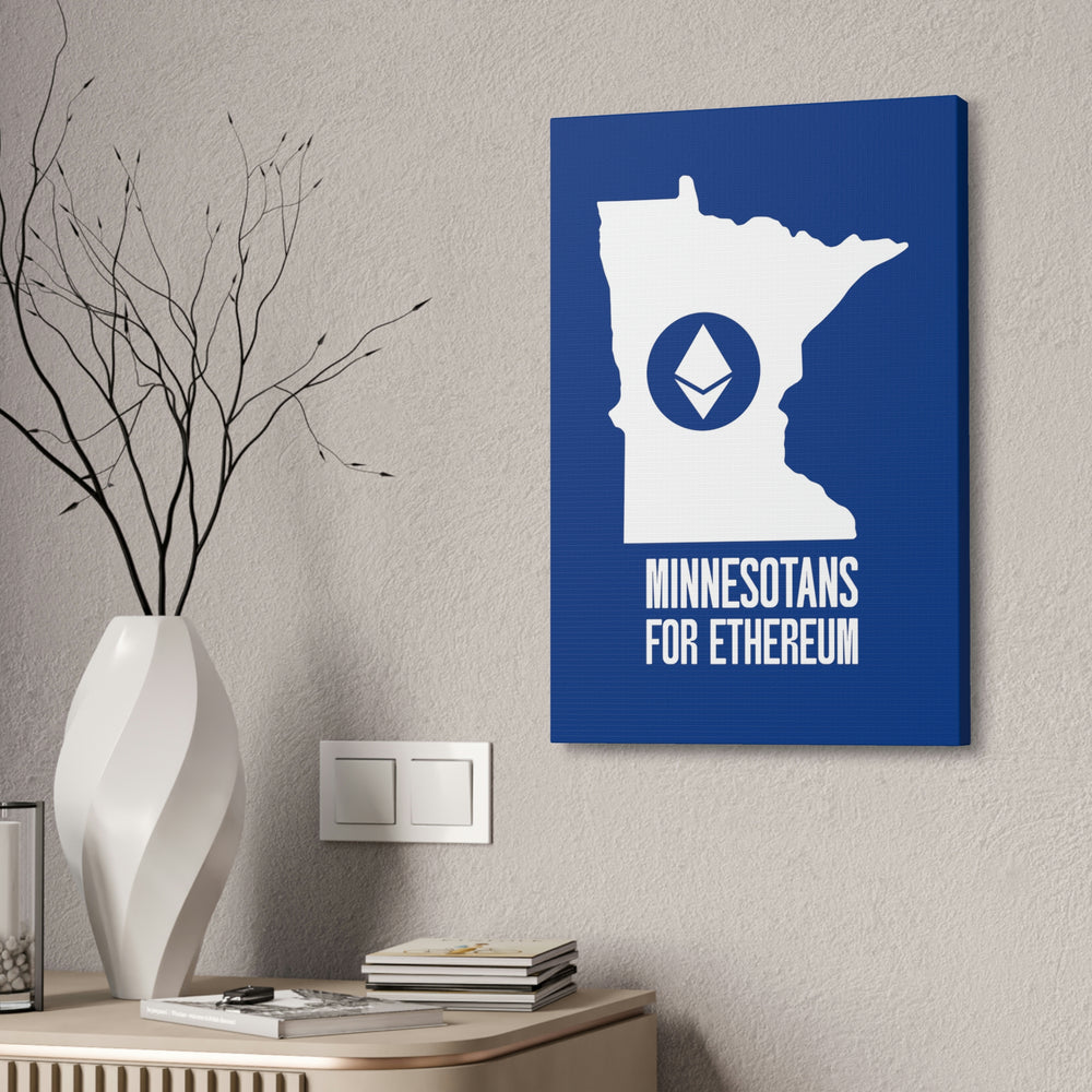 Minnesotans for Ethereum | Wall Canvas